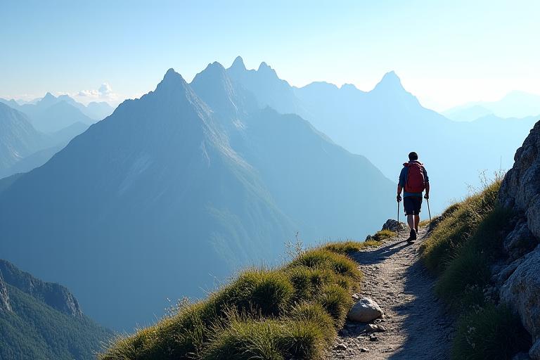 Senderismo y trekking en montaña